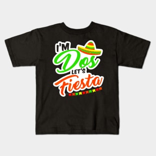 Im Dos Taco Twosday 2nd Birthday Gift Kids T-Shirt